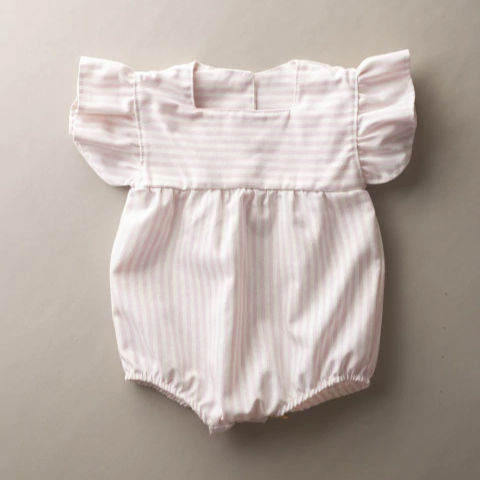 ROMPER MARIA - LISTRADO ROSA