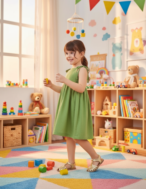 VESTIDO LAIS - VERDE PISTACHE